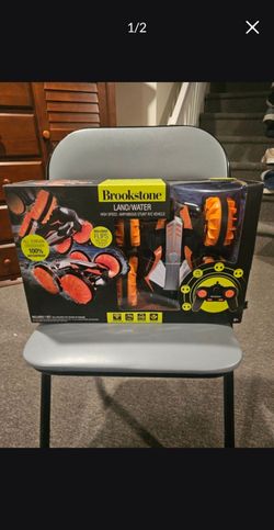 REMOTE CONTROL CAR, RECHARGEABLE, LAND/WATER, BRAND NEW,