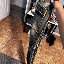 Stacked Jeans