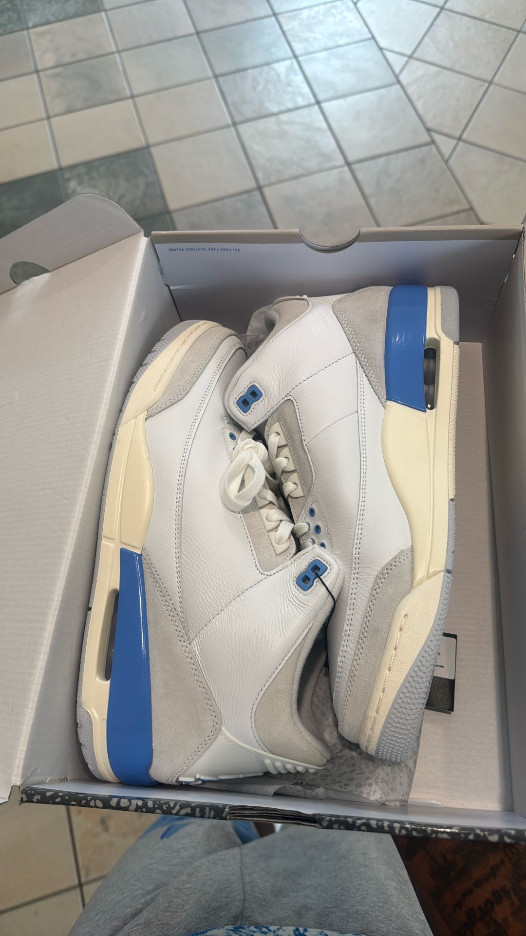 Jordan 3 Lucky Shorts Size 12