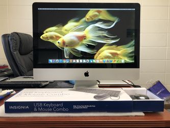 Apple Imac 21.5” Aluminum Silver back - Test it Before Buying - Fully Functional