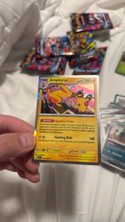 Holo Ampharos #29 Pokemon Chaos Rising