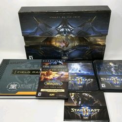 StarCraft II Collector’s Edition COMPLETE Trilogy Set – Wings / Swarm / Void