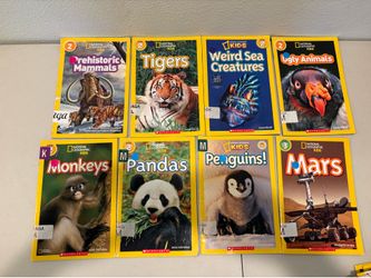 EZ reader National Geographic Book Lot