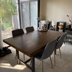 Dining Table With 4 Chairs