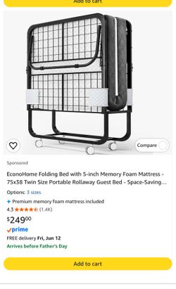 Folding bed new