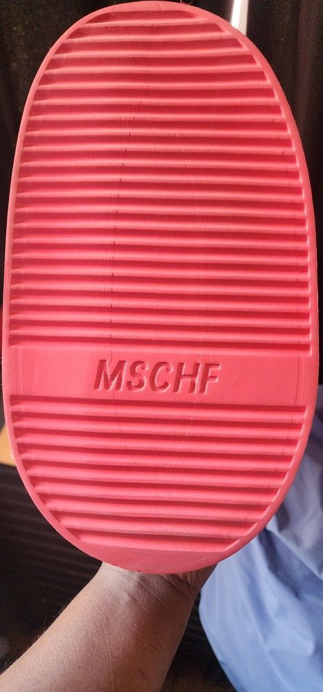 MSCHF BIG RED BOOTS