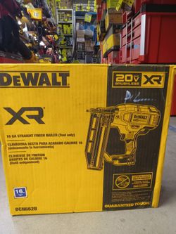 DEWALT 20V XR 16 GAUGE NAILER  TOOL -ONLY
