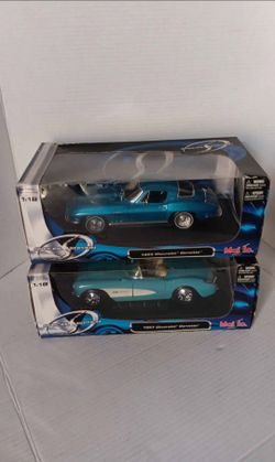 MAISTO 1:18 SPECIAL EDITION  CHEVROLET CORVETTES.
