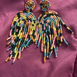 Beaded Fashion Earrings 
