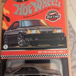 Hot Wheels RLC 1993 Ford Mustang Cobra R Chrome