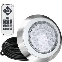 Brand New In The Box- SH101050 AC12V RGBW Pool Lights for Inground Pool, 75FT LED Pool Lights for Inground Pool, Wall Mount Pool Lights for Inground P