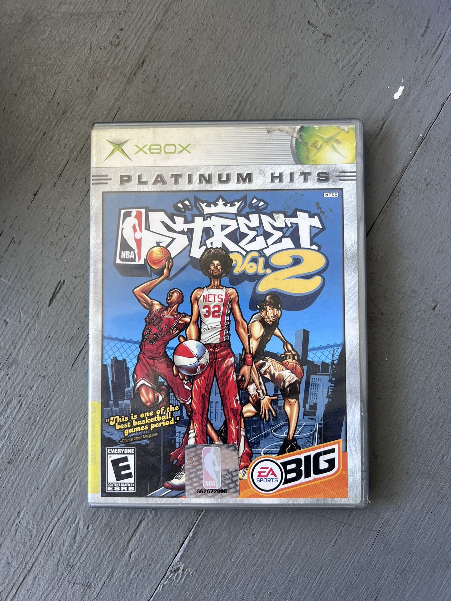 NBA Street Vol. 2 (Original Xbox, 2003) CIB Tested Platinum Hits Edition