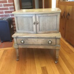Antique Coffee Table With End Tables