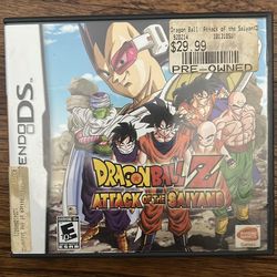Dragonball Z Attack of the Saiyan