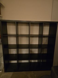 Ikea Kallax Shelving Unit with 4 Inserts