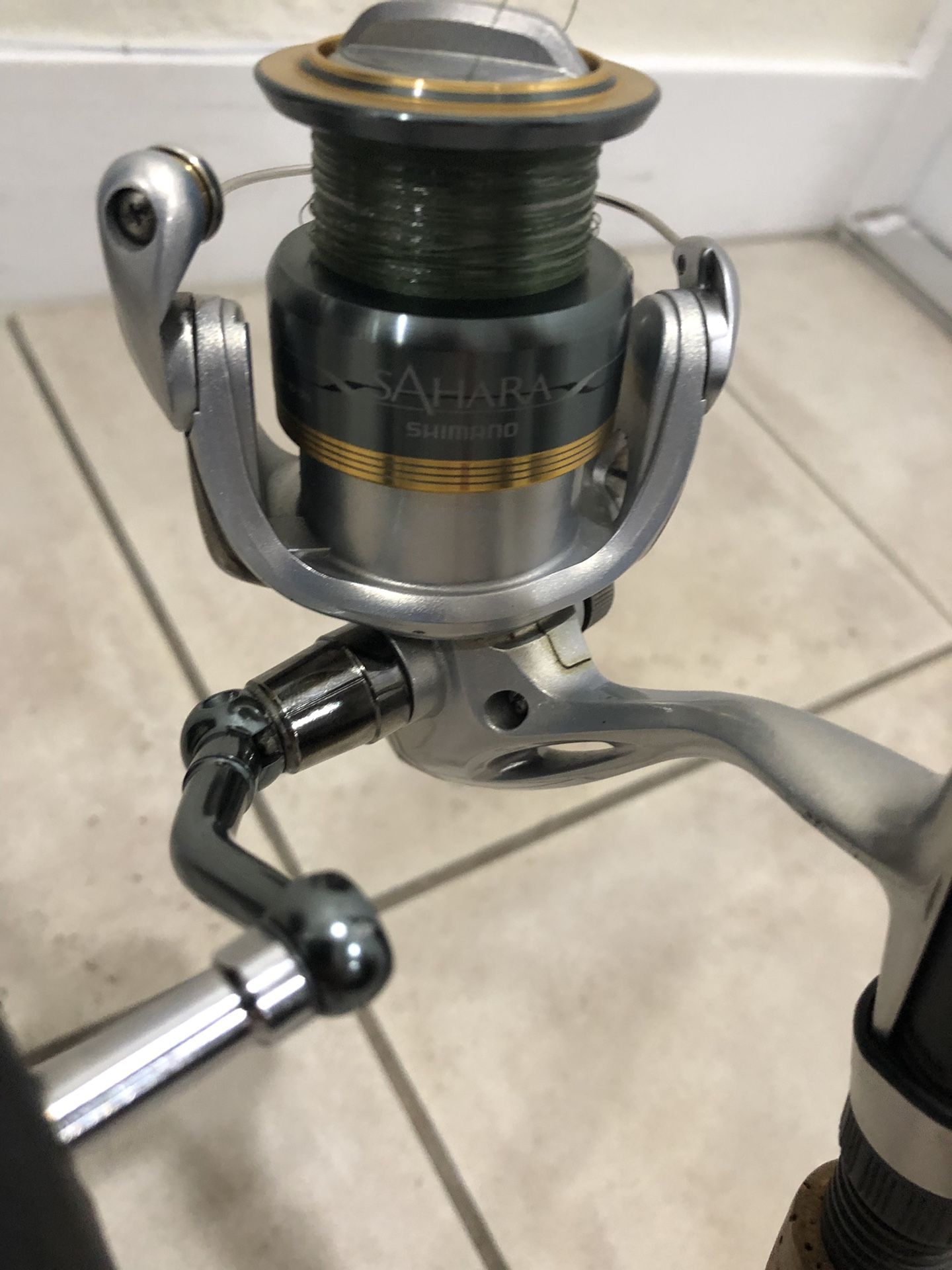 Shimano Sahara fishing combo