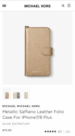 Michael kors iphone sale 8 plus folio