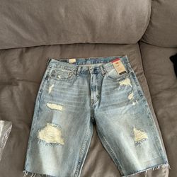 Levi Jean Shorts Brand New 