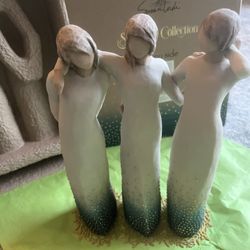 Willow Tree Signature Collection Figures"By My Side"#27368 Women/Friends/Sisters