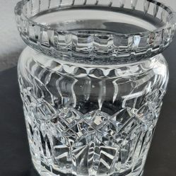 WATERFORD CRYSTAL LISMORE BARREL IN PERFECT CONDITION 