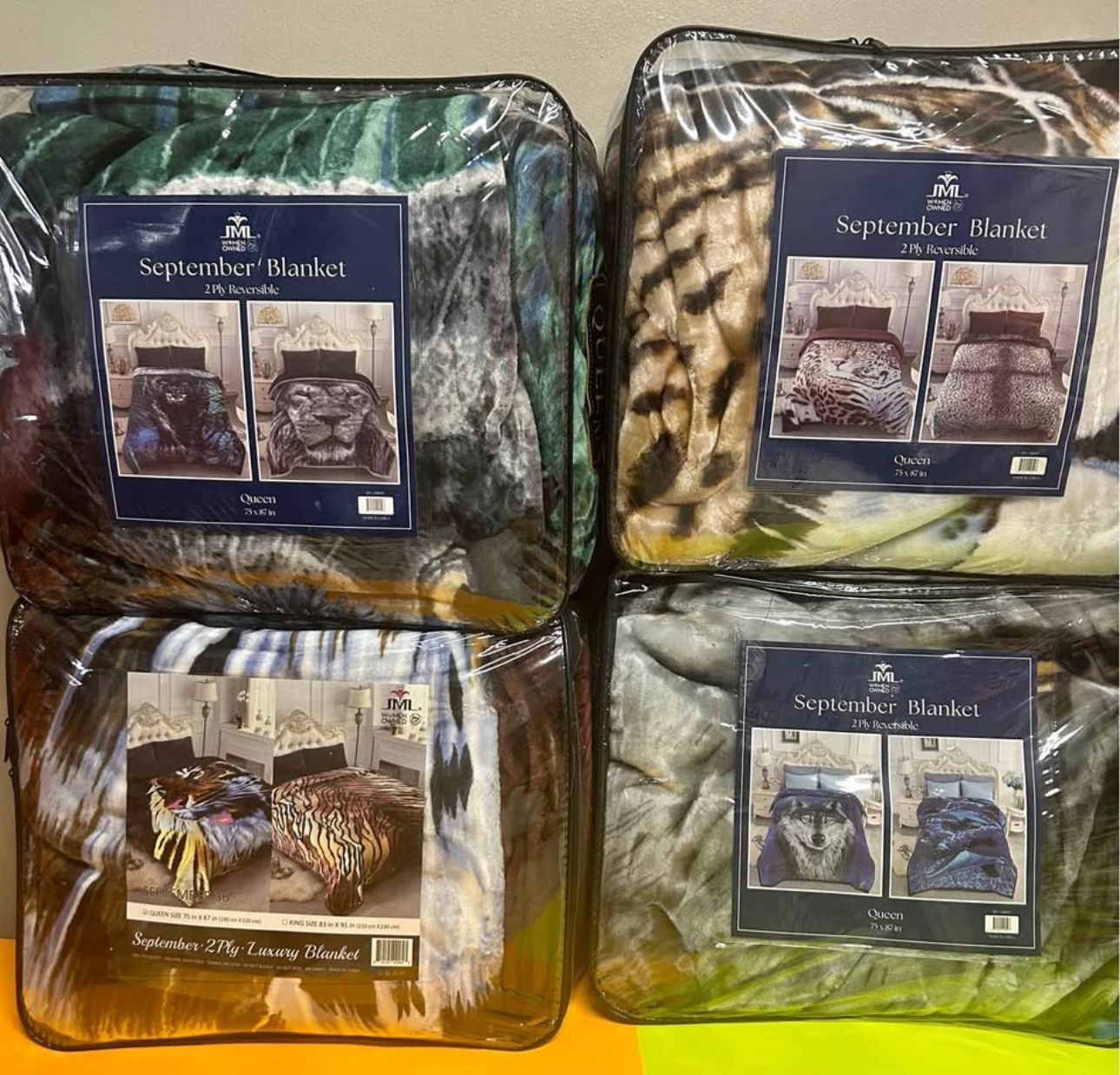 Blankets. Queen Size $30