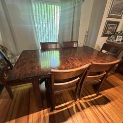 Dinning And Buffet Table