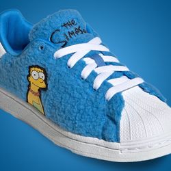 Adidas The Simpsons Marge Superstar Blue Shoes GZ1774 Size Youth 5.5 / Women's 7