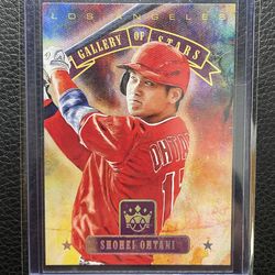 2018 Shohei Ohtani ROOKIE CARD - Panini Diamond Kings Gallery of Stars #GS11