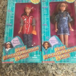 Vintage 1998 “The Babysitters Club” Dolls Lot Of 2 New In Box 