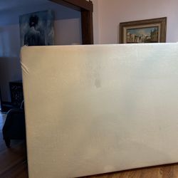 queen-size memory foam mattress with matching box spring