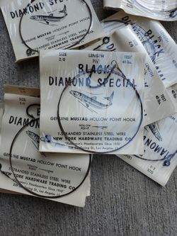 Genuine Mustad Hollow Point Hook