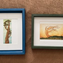 Signed Limited Edition Prints 'Bend' and 'Tall'