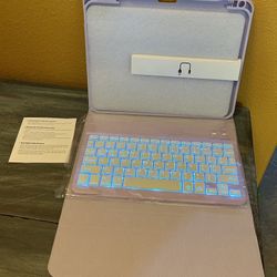 New Keyboard Case 10.9” 2022 10th Generation. Lavender 