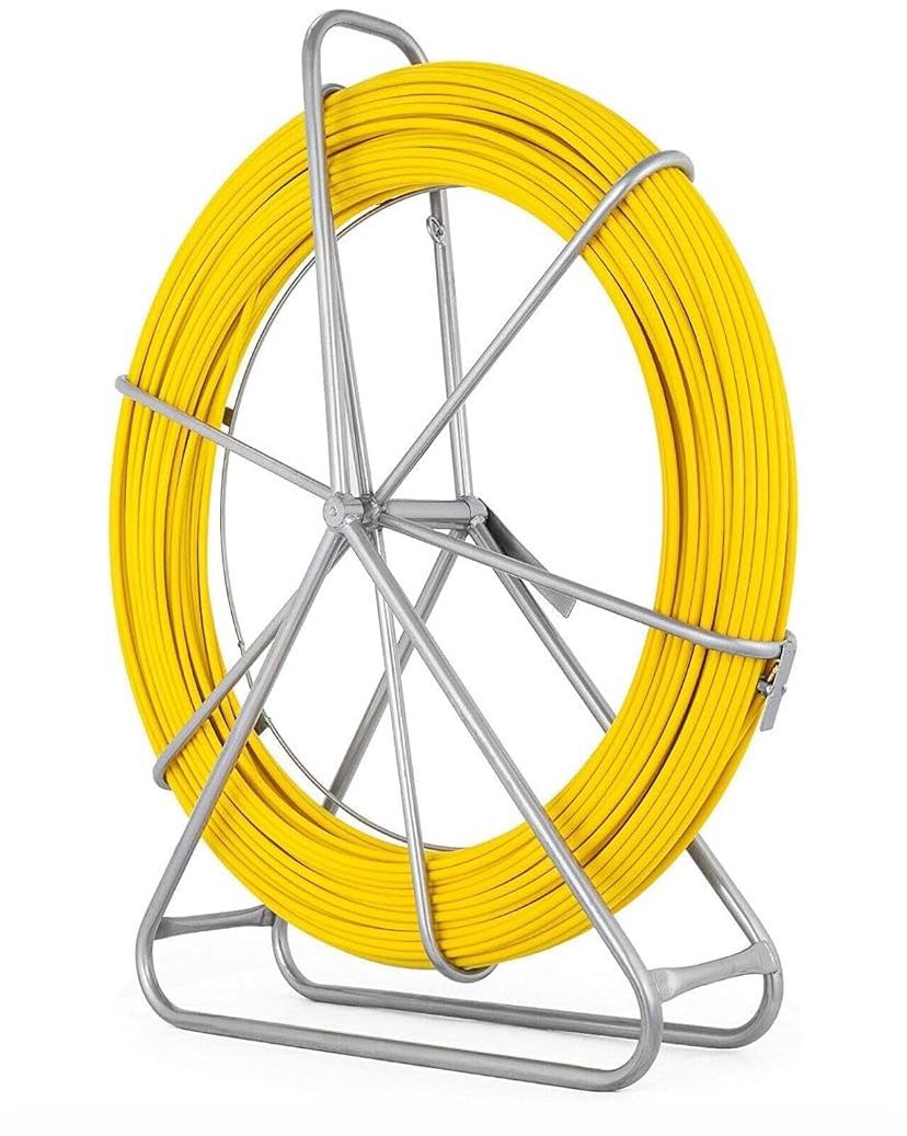 Likeem Fish Tape Fiberglass 6mm 656ft Dect Rodder Fish Tape Puller