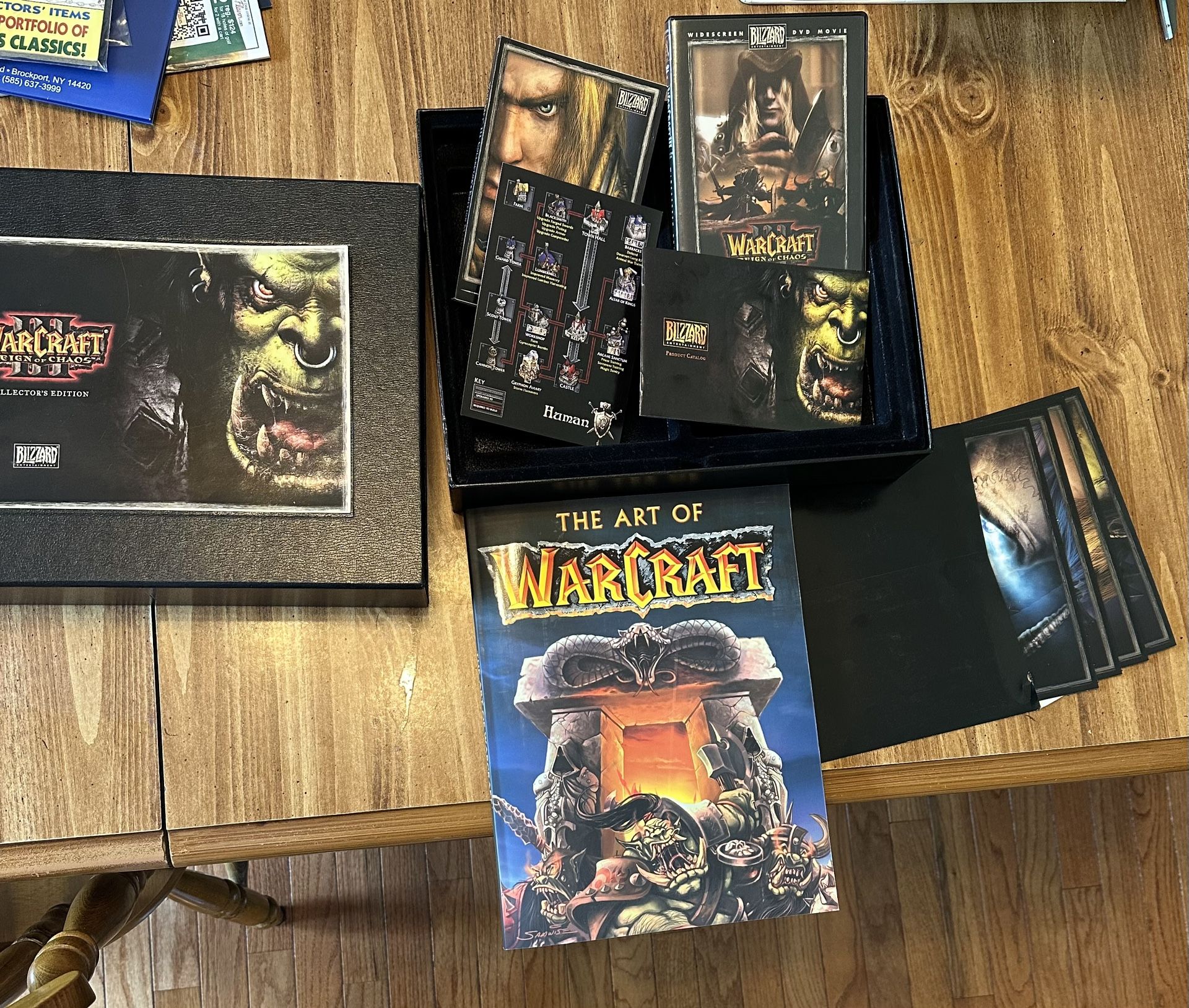 Warcraft 3 Collectors edition (Not Full Set)