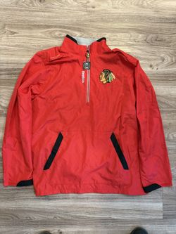 Chicago Blackhawks Reebok Center Ice Jacket Brand New 