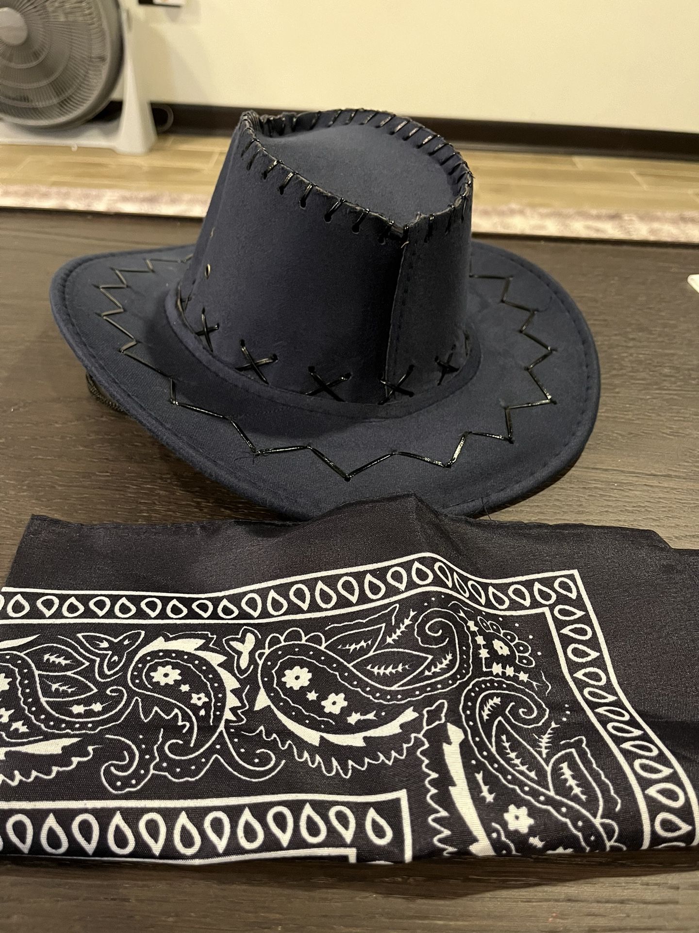 New Kids Cowboy Hat With Scarf $7 Each Set