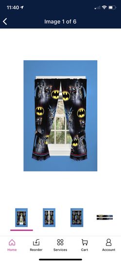 Batman curtains