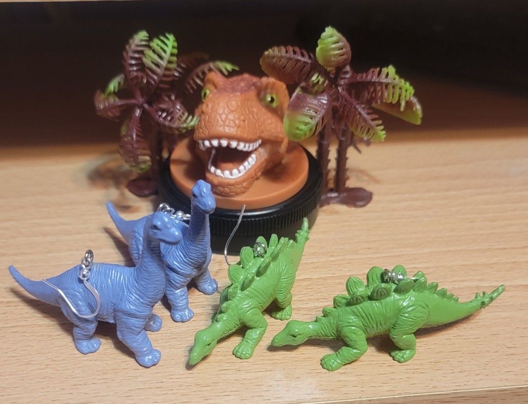 Dinosaur Earrings $4 Each