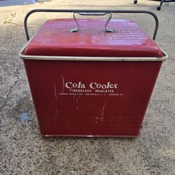 Vintage Cola Cooler