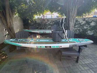 (2) 10’6” BOTE HD GATORSHELL PADDLE BOARD TWO AVAILABLE TACKLE GRAB RACK KULA COOLER PADDLES