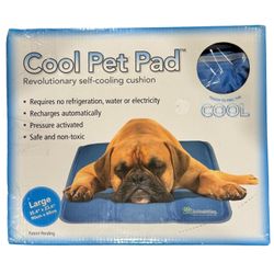 Cool Pet Pad. Self Cooling Pet Cushion. Large 35.4”X23.6” Amazing Pad!! Shipping Available. (B)