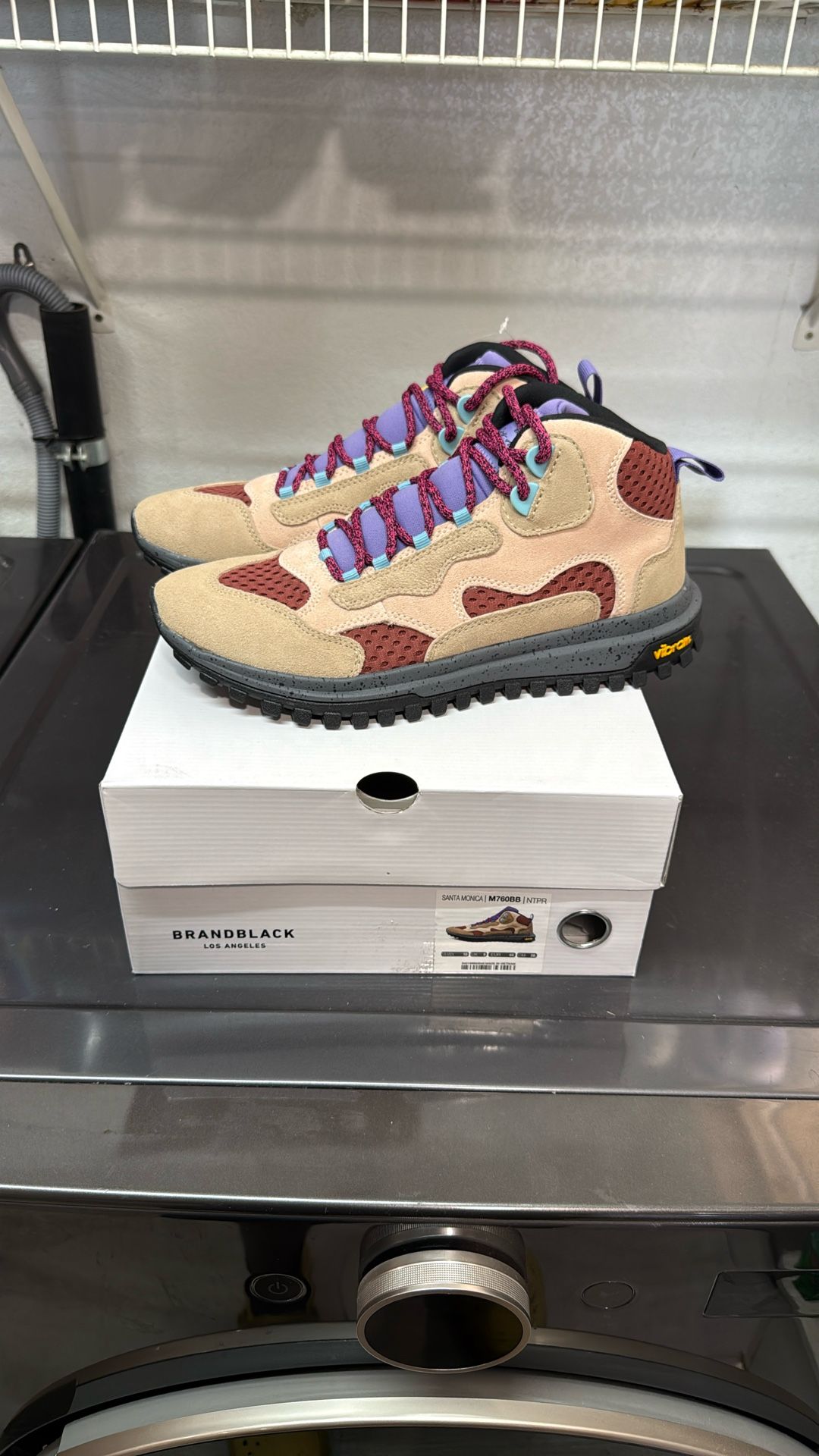 Brand Black Santa Monica Hiking Boots (sz10)