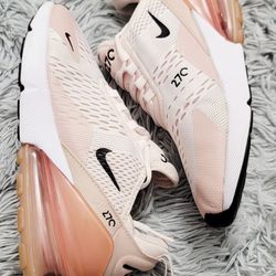 Size 9 Women's Nike Air Max 270 Light Soft Pink  AH6789-604.
