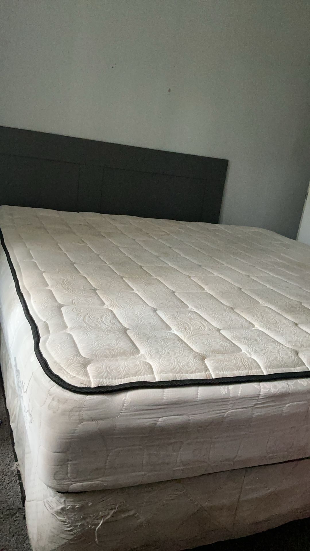 King Size Bed With Box Frame $150