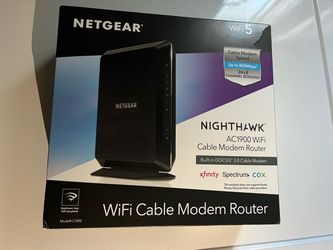 NETGEAR Nighthawk AC1900 WiFi DOCSIS 3.0 Cable Modem Router (C7000)