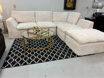 Ashley Cloud Sectional $1150 – Modular / Fits in SUV / New