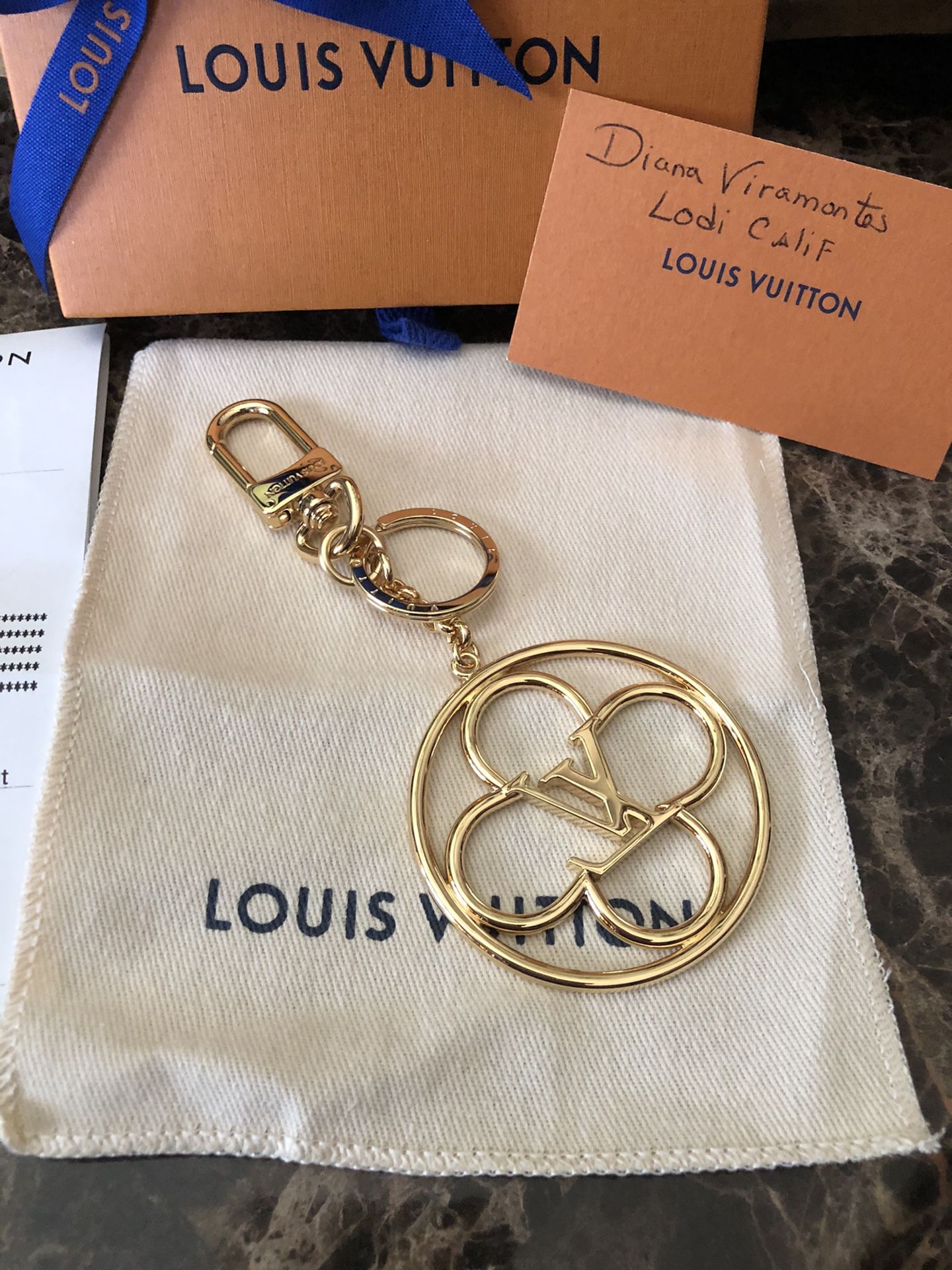 Louis Vuitton Key or Purse Charm ! ( New )