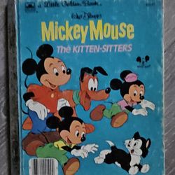 #Vintage 1970 #Disney #Mickey Mouse #Golden Book 