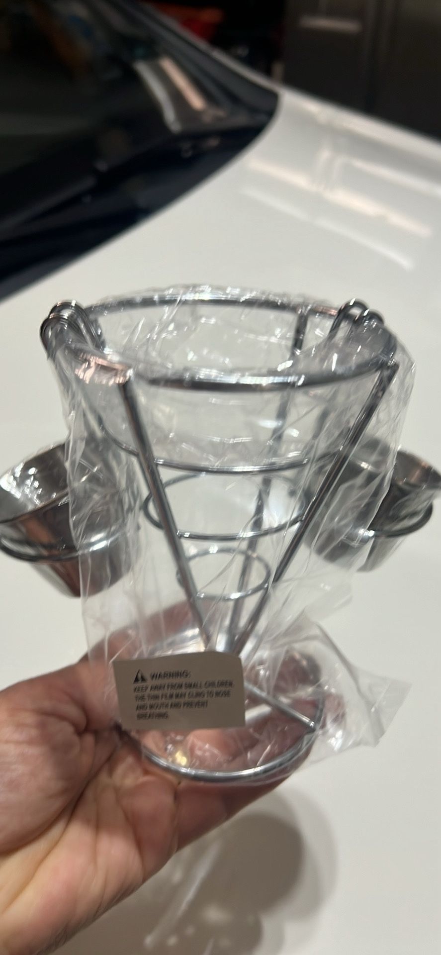 French Fries And Sauce Holder 